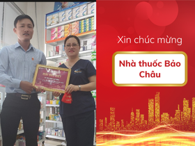 Chúc mừng: Nhà thuốc Bảo Châu đã trúng giải đặc biệt chương trình “MUA HÀNG Á ÂU, TRÚNG VÀNG 9999”